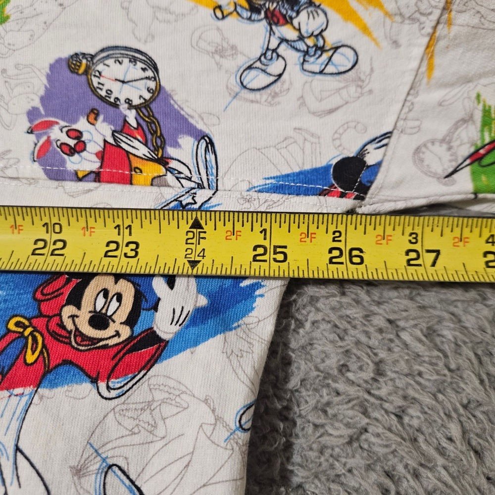 Disney Spirit Jersey Mens Size Large White Disneyland Disneyworld Resort AOP - Picture 5 of 6